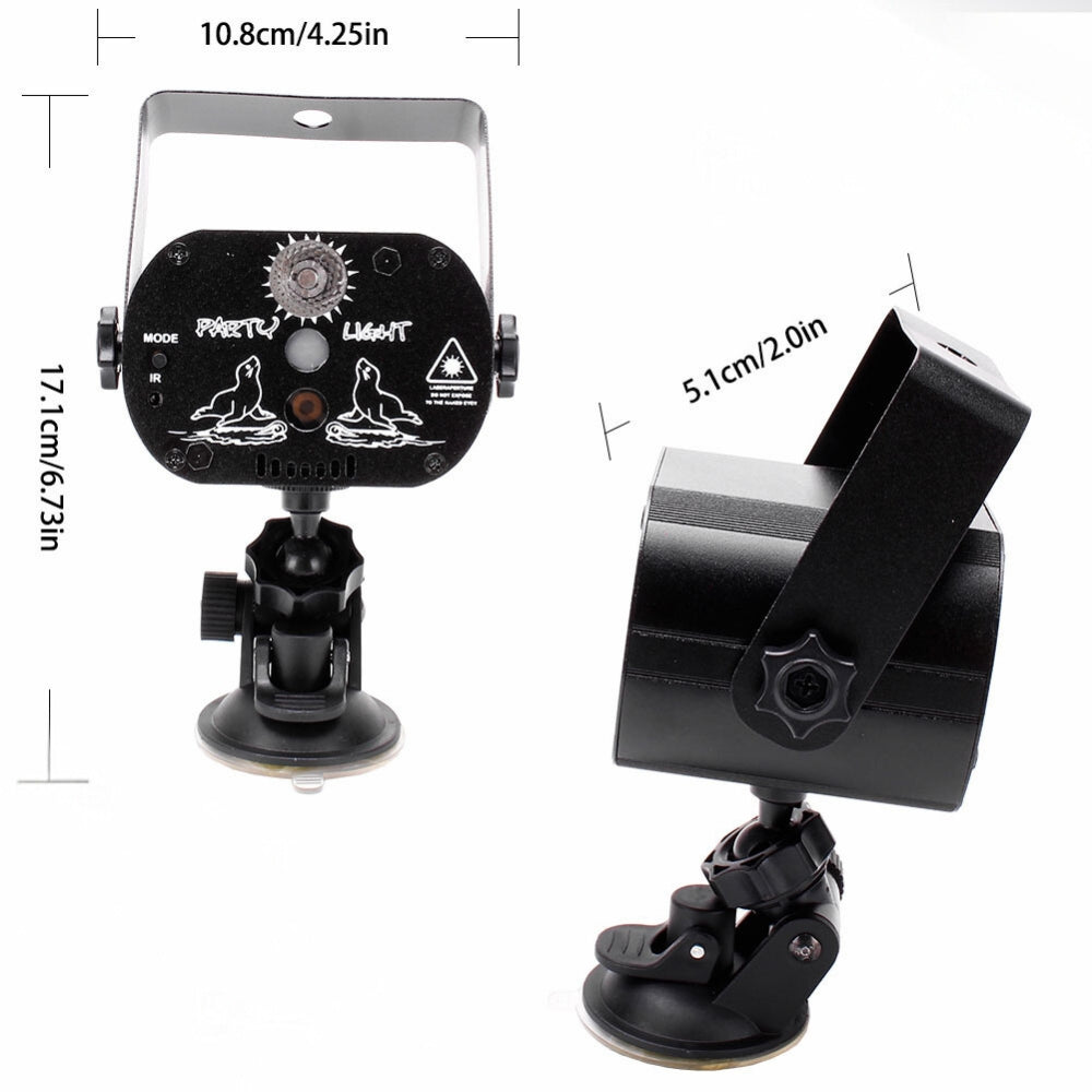 Disco Light Mini Laser Light RGB Stage Lights