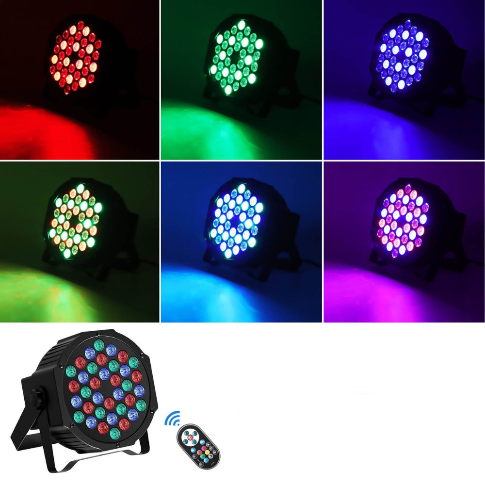 LED Par Light RGBW DMX Stage Flat Par Lighting Effect