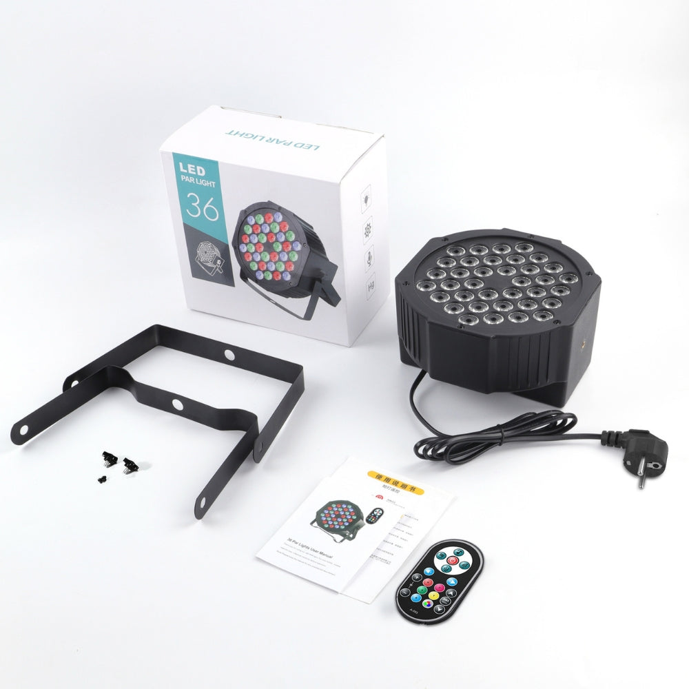 LED Par Light RGBW DMX Stage Flat Par Lighting Effect