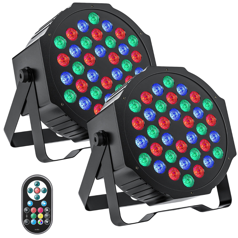 LED Par Light RGBW DMX Stage Flat Par Lighting Effect