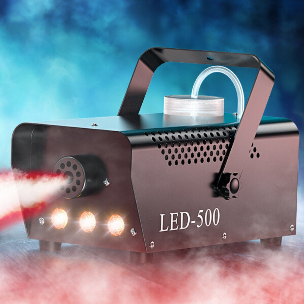 500W Fogger Stage RGB LED Effect DJ Smoke Machine Disco Wedding Fogger Machine Stage lights