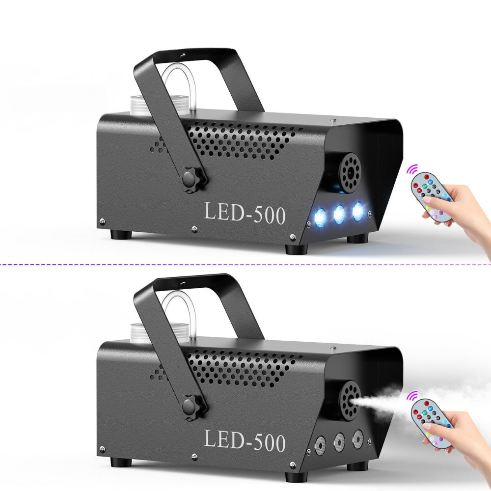 500W Fogger Stage RGB LED Effect DJ Smoke Machine Disco Wedding Fogger Machine Stage lights