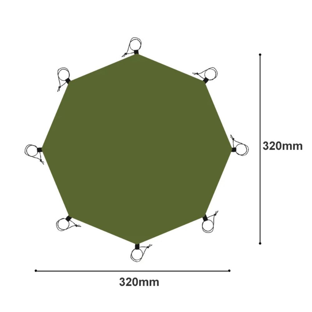 Extra Large Waterproof Hexagon Camping Mat