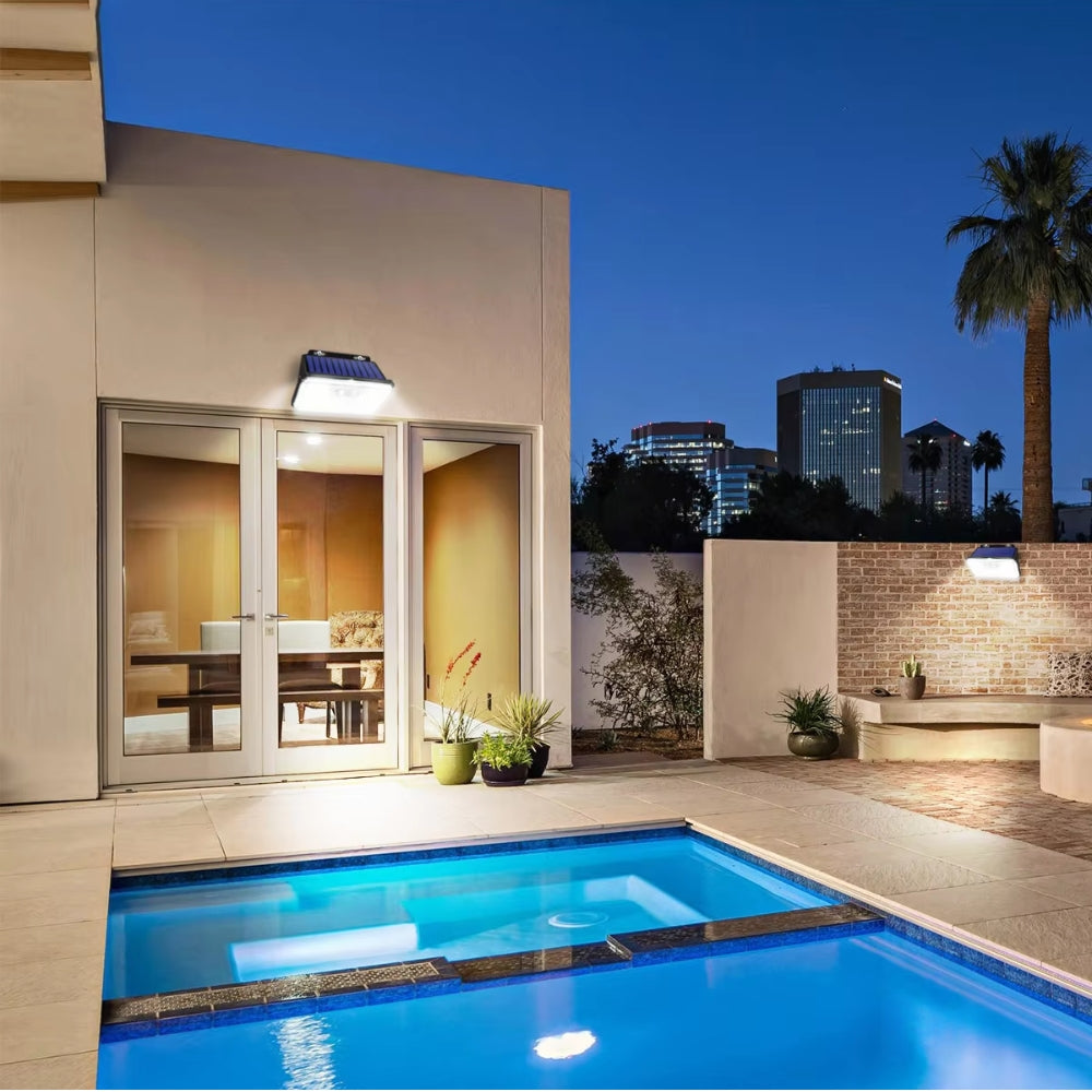 IP65 Waterproof Solar Outdoor Garden Lights Super Bright 148 LEDs