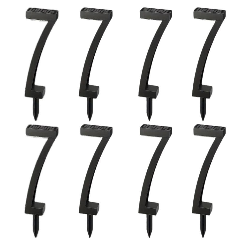 7 Shape Solar LED Garden Lights for Outdoor Pathway and Yard Decoration