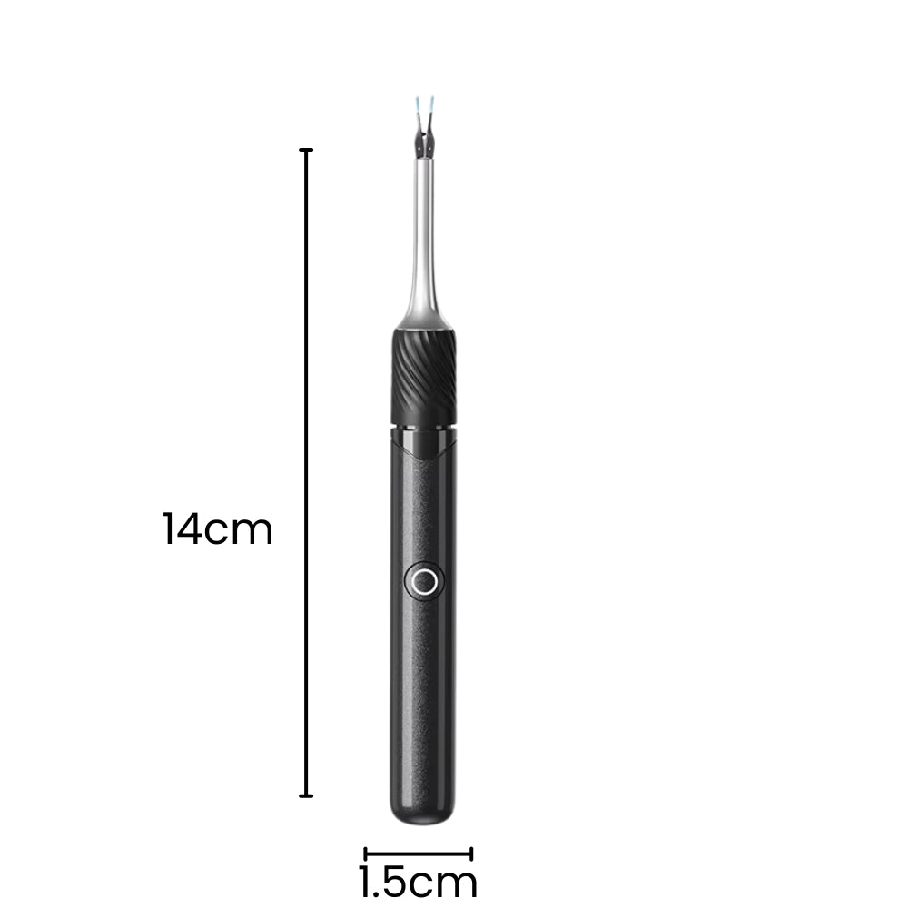 Visual Ear Cleaner with Camera, Ear Pick & Tweezers, 6 Ear Spoons