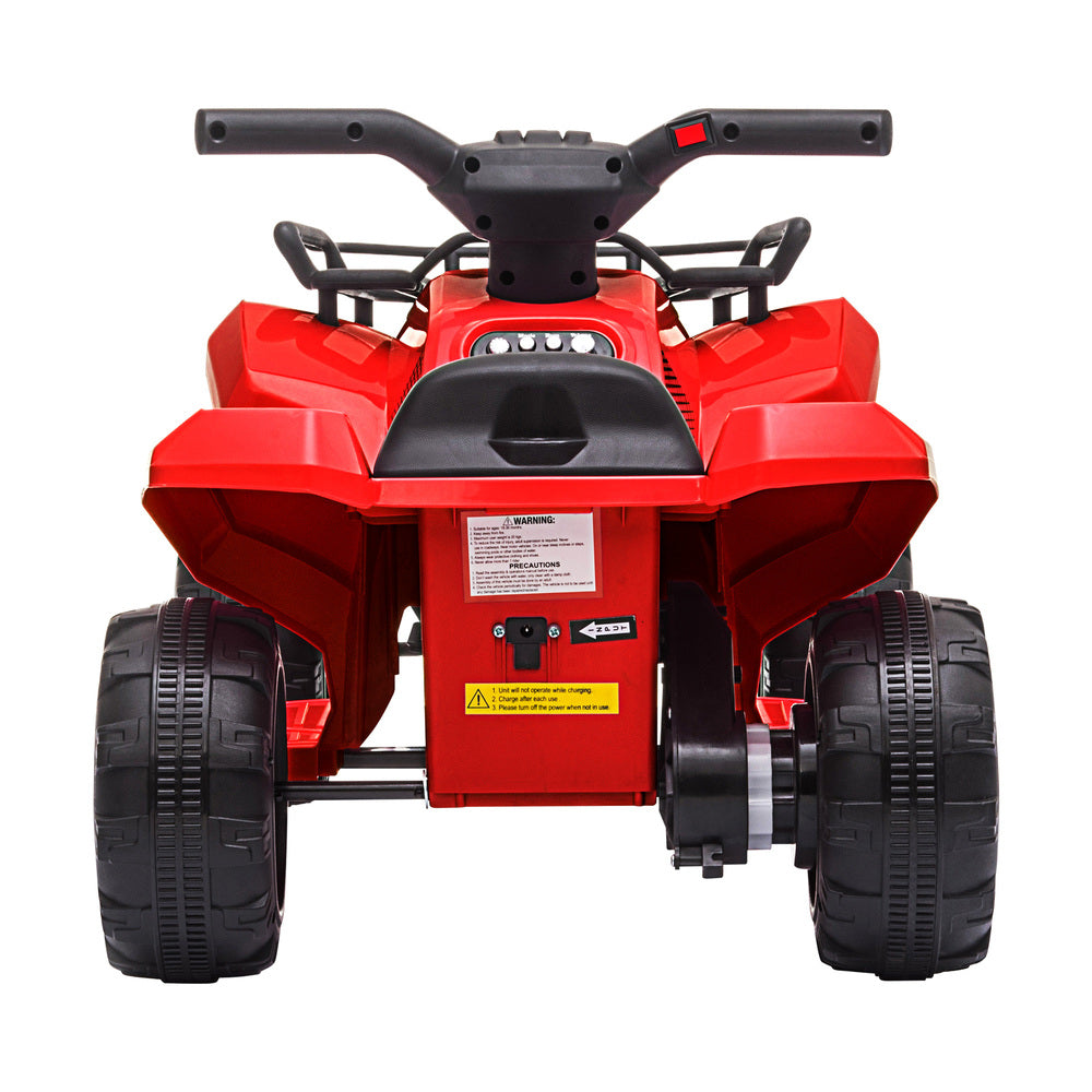 Kids Electric Ride On ATV Rechargeable Car Red