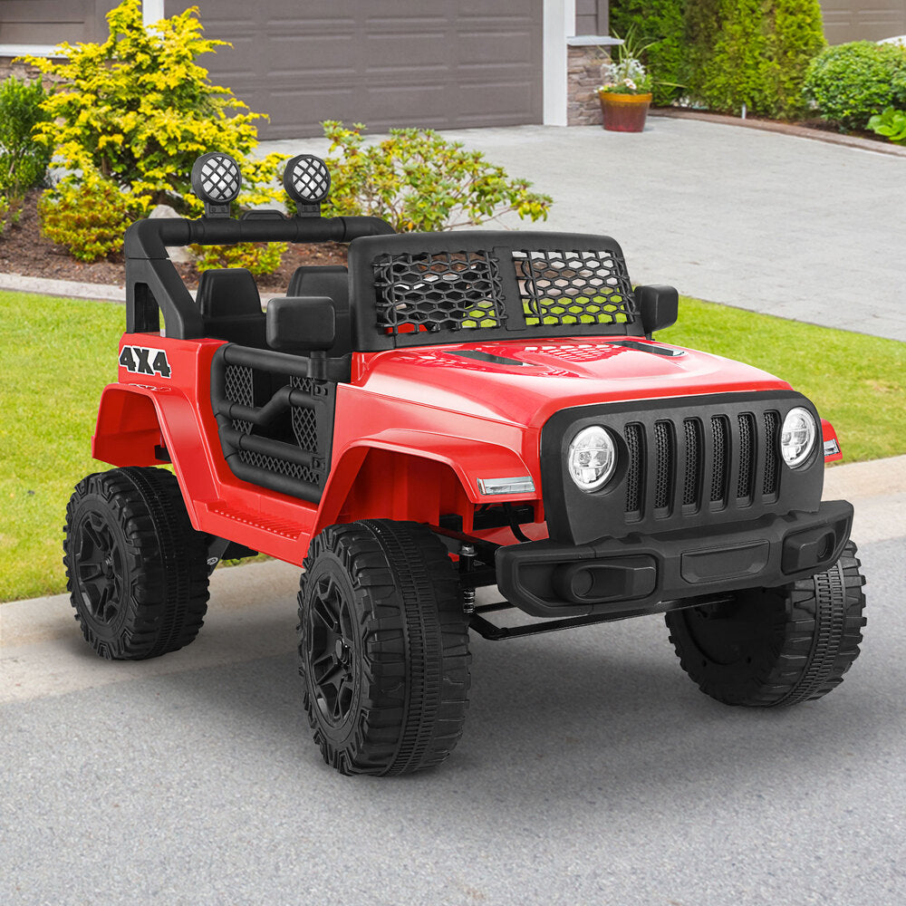 Kids Ride On Car with Twin Motors and Remote Control Red