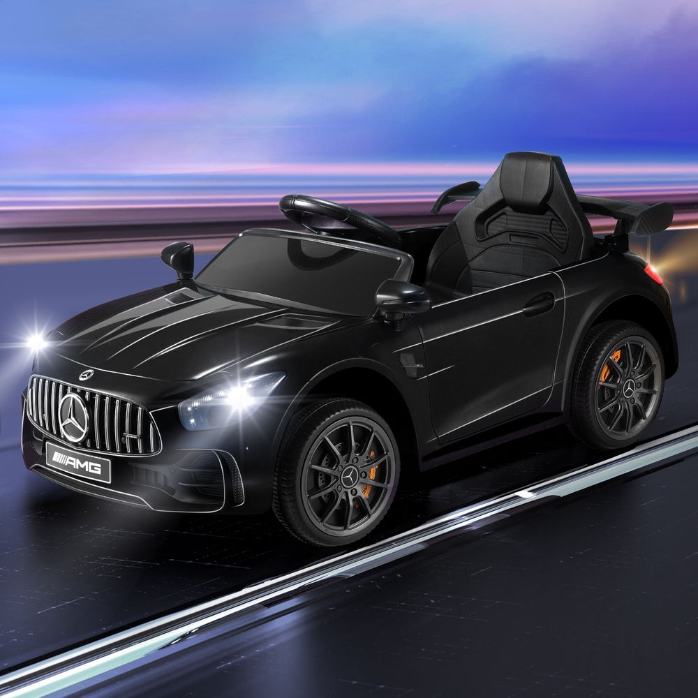 Kids Ride On Car Mercedes-Benz Licensed AMG GTR Black