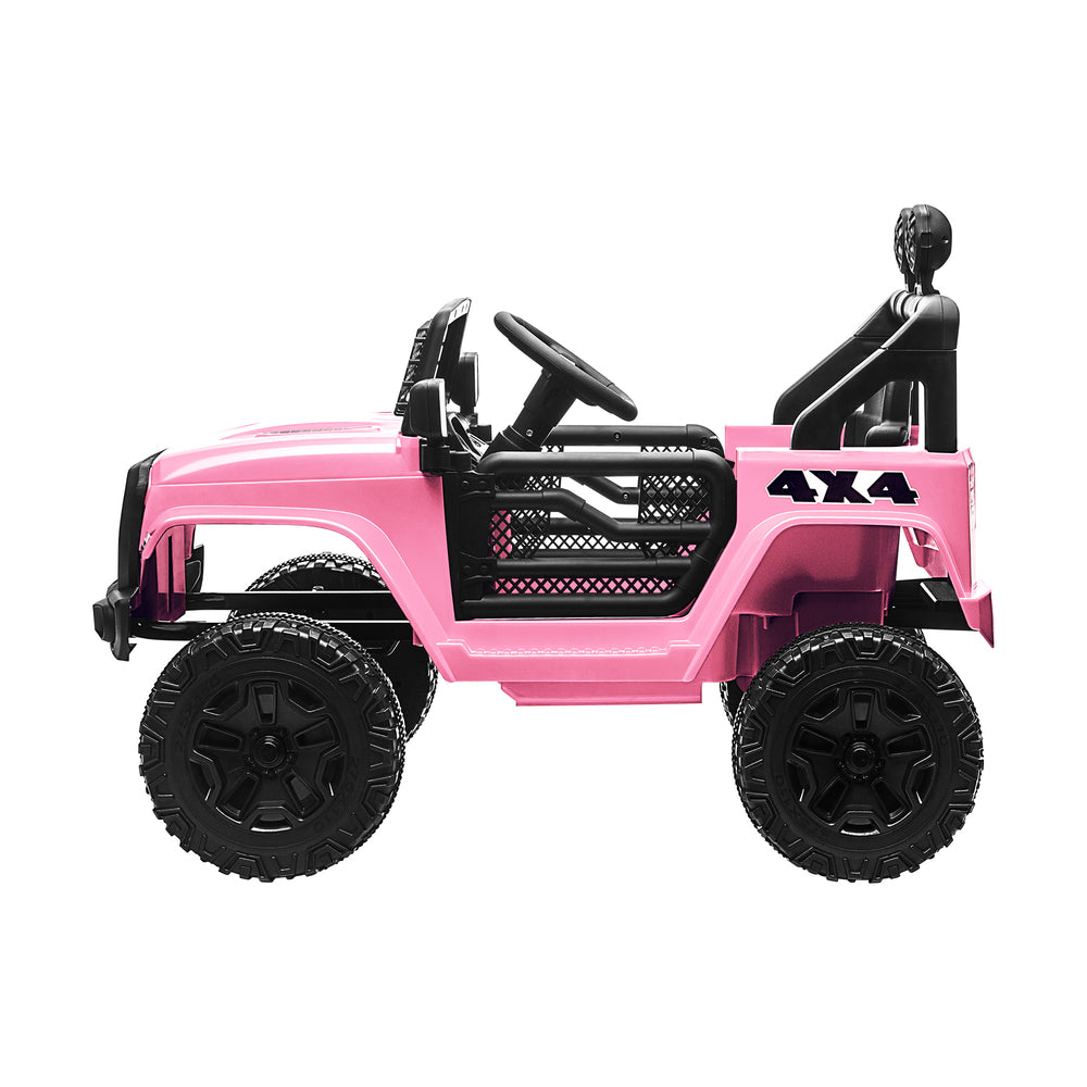 Kids Ride On Car with Twin Motors and Remote Pink