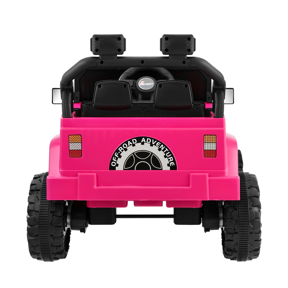 Pink 12V Electric Kids Ride-On Jeep with Remote Control
