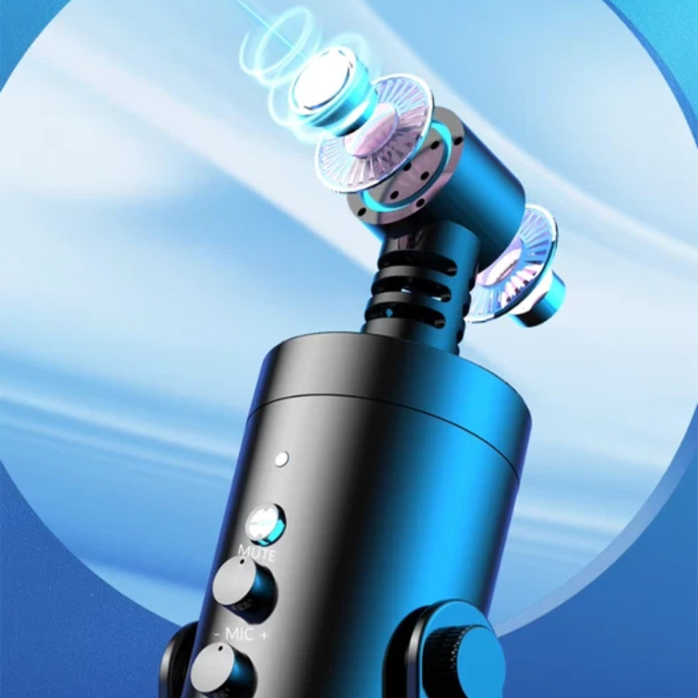 Condenser Microphone USB Tabletop Mic