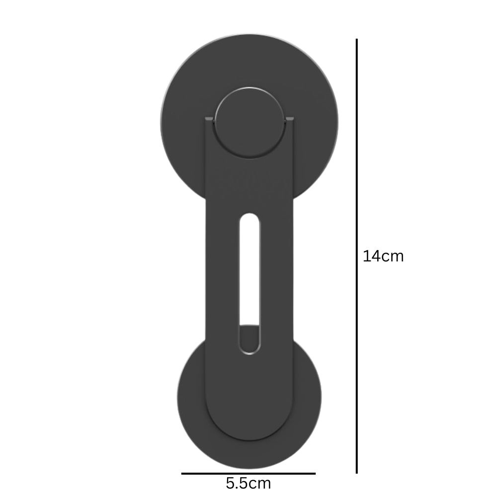 Magnetic Phone Holder Adjustable Swivel Mount for Laptop