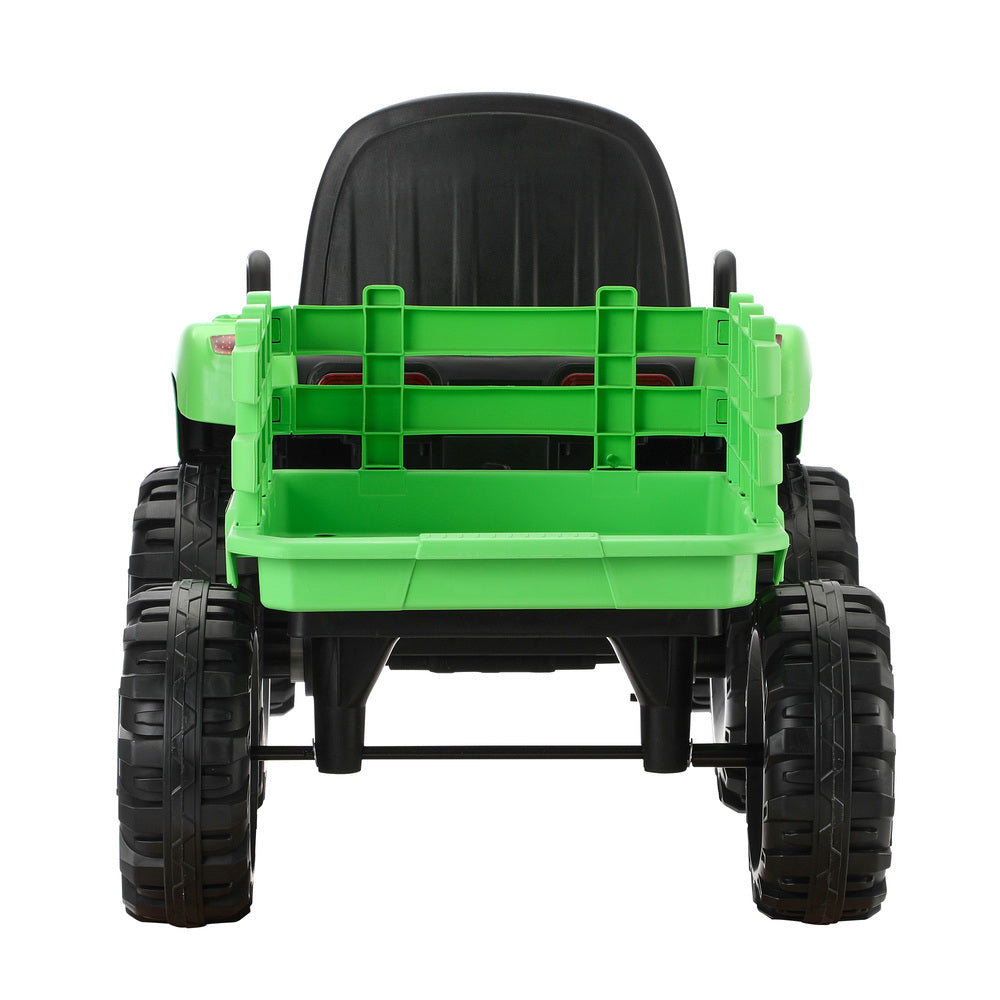 Green Kids Ride On Tractor Car 12V with Remote Control Toy