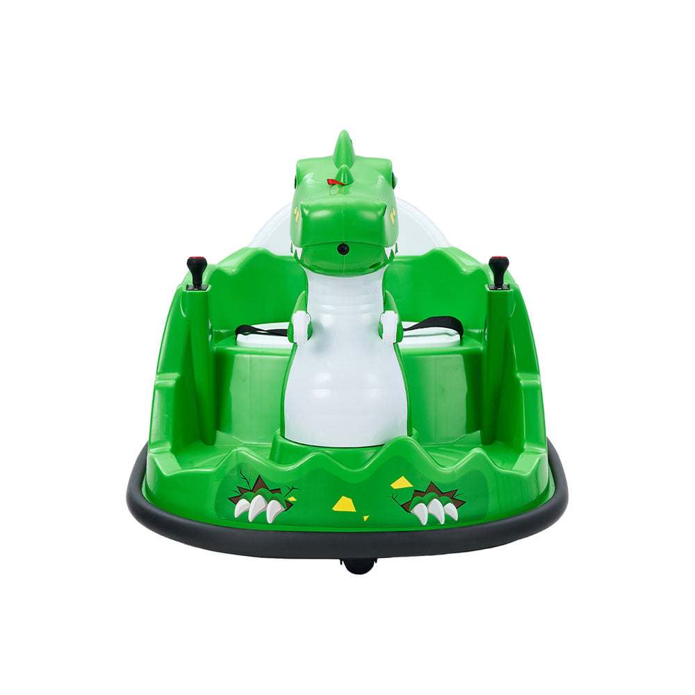 Kids Ride On Bumper Car with Remote Control LED and Spray Trex